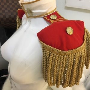 Soldier costume shoulder pads